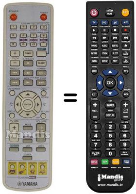 Télécommande équivalente W 8566 B0