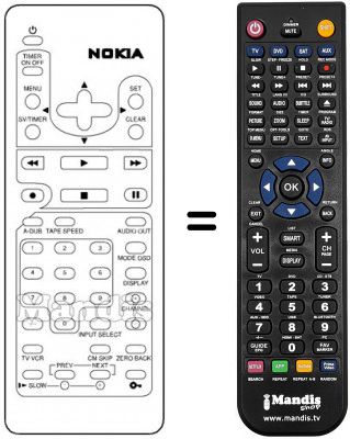 T&eacute;l&eacute;commande &eacute;quivalente G 0226 AJ