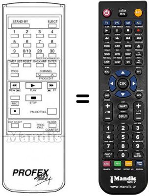 T&eacute;l&eacute;commande &eacute;quivalente HQS-200