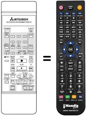 Télécommande équivalente HSE 20 Télécommande équivalente HSE 20