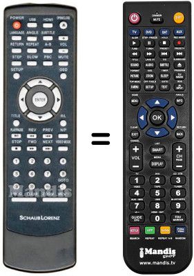 Télécommande équivalente JX-1000C(2)