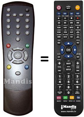 T&eacute;l&eacute;commande &eacute;quivalente Kreiling KR 1100 T