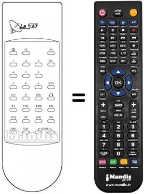 T&eacute;l&eacute;commande &eacute;quivalente LS 500