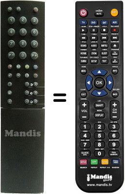 Télécommande équivalente Loewe STUDIO 63 SAT