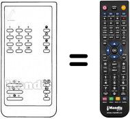 Télécommande équivalente FB 52