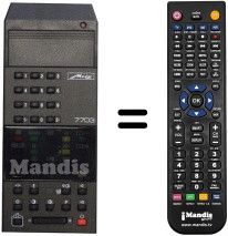 Télécommande équivalente Metz 7757