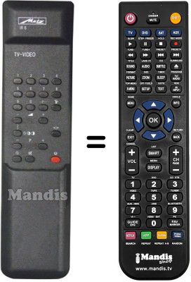 Télécommande équivalente Metz 6262