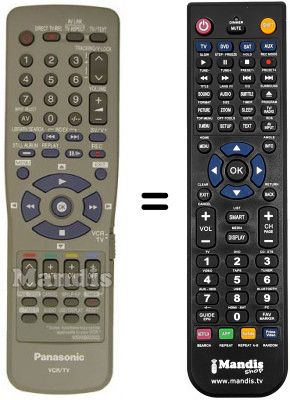 T&eacute;l&eacute;commande &eacute;quivalente N2QAKB000022