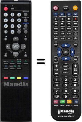 T&eacute;l&eacute;commande &eacute;quivalente Orion 32 LB 1000 H