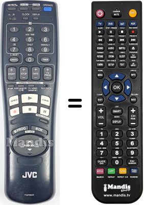 Télécommande équivalente PQ 21953 F