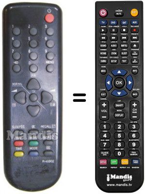 Télécommande équivalente R-40B02