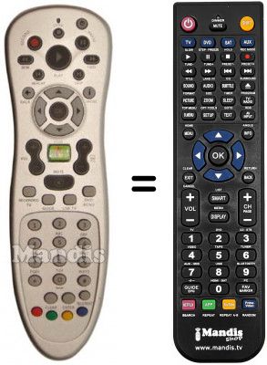 T&eacute;l&eacute;commande &eacute;quivalente BOW.IT MEDIACENTER