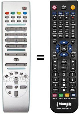 T&eacute;l&eacute;commande &eacute;quivalente RC 1805