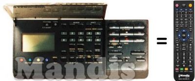 Télécommande équivalente Thorn FV 43 H Télécommande équivalente Thorn FV 43 H