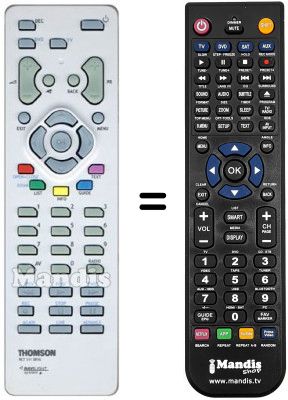 Télécommande équivalente Nogamatic DSI 502 ME