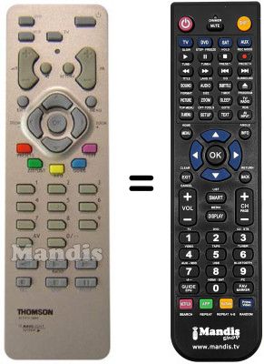 Télécommande équivalente Pathé Marconi 28 WZ 412 S