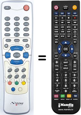 T&eacute;l&eacute;commande &eacute;quivalente FRACARRO SRT 5119