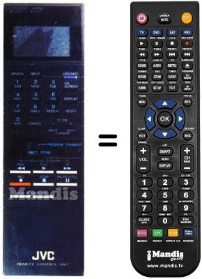 Télécommande équivalente REMOTE CONTROL UNIT