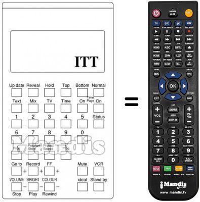 Télécommande équivalente RG 303