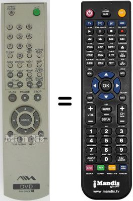 Télécommande équivalente RMZ 400 E