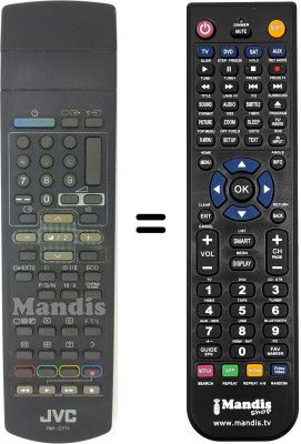 T&eacute;l&eacute;commande &eacute;quivalente RM-C771