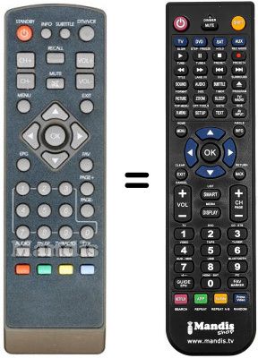 T&eacute;l&eacute;commande &eacute;quivalente Engel RT 5130 U