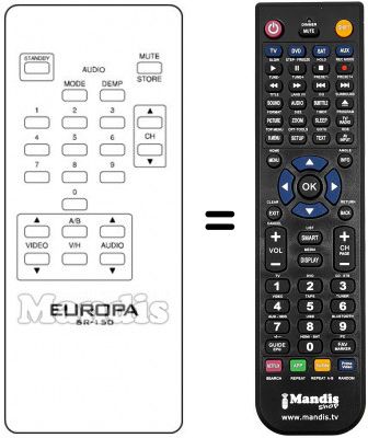 T&eacute;l&eacute;commande &eacute;quivalente SR 150