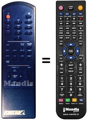 Télécommande équivalente SR 90