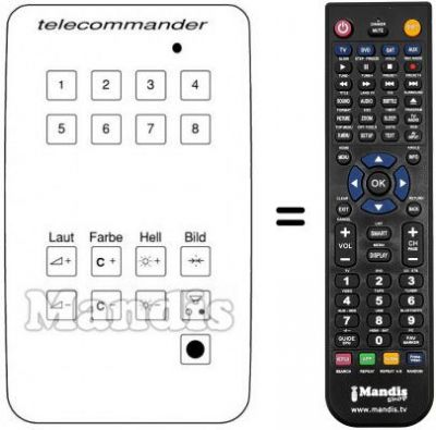 T&eacute;l&eacute;commande &eacute;quivalente TC 309