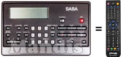 Télécommande équivalente TC 6720 I