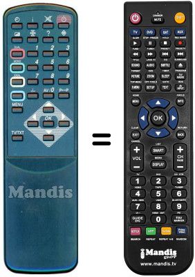 T&eacute;l&eacute;commande &eacute;quivalente TLS 01