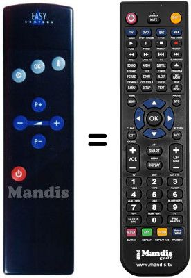 T&eacute;l&eacute;commande &eacute;quivalente FZ 916-TELE BOY