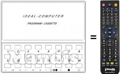 Télécommande équivalente UFB 9 / 16