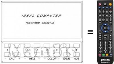 Télécommande équivalente UFB 9 S