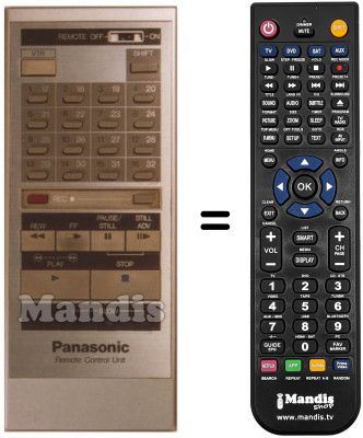 T&eacute;l&eacute;commande &eacute;quivalente VSQ 0419