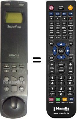 T&eacute;l&eacute;commande &eacute;quivalente VT-RM 264 E