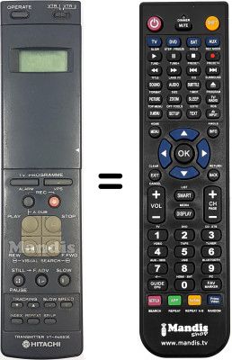 T&eacute;l&eacute;commande &eacute;quivalente VT-RM 553 E