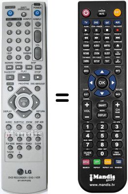 T&eacute;l&eacute;commande &eacute;quivalente Goldstar RC 185