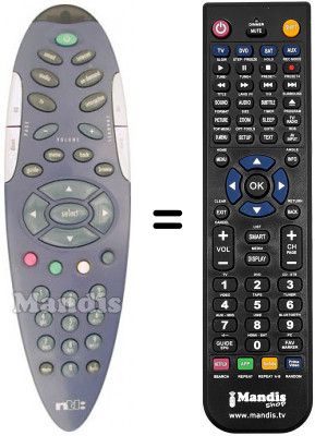 T&eacute;l&eacute;commande &eacute;quivalente Pace NTL (ver. 2)