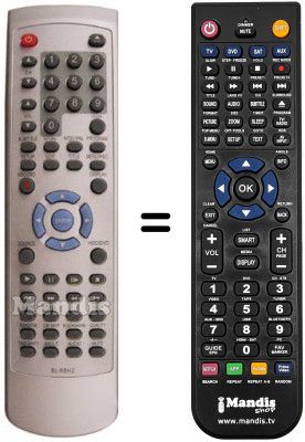 T&eacute;l&eacute;commande &eacute;quivalente Medion MD 80120