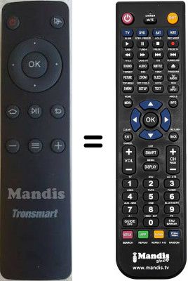 T&eacute;l&eacute;commande &eacute;quivalente TRONSMART VEGA-S 95