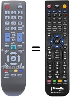 Télécommande équivalente Samsung BN59-00888A