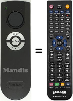 T&eacute;l&eacute;commande &eacute;quivalente iRobot IRO001