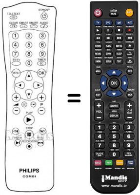 Télécommande équivalente REMCON407 Télécommande équivalente REMCON407