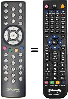 Télécommande équivalente REMCON823