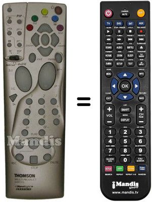 Télécommande équivalente Thomson 29DZ640Z Télécommande équivalente Thomson 29DZ640Z