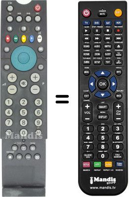 Télécommande équivalente RC2001 / 01B