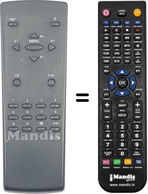 Télécommande équivalente RC2144