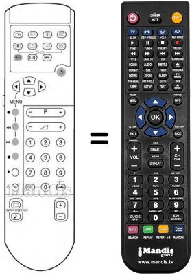 Télécommande équivalente REMCON426 Télécommande équivalente REMCON426