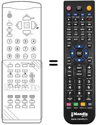 Télécommande équivalente Samsung 3F14-00037-050 Télécommande équivalente Samsung 3F14-00037-050